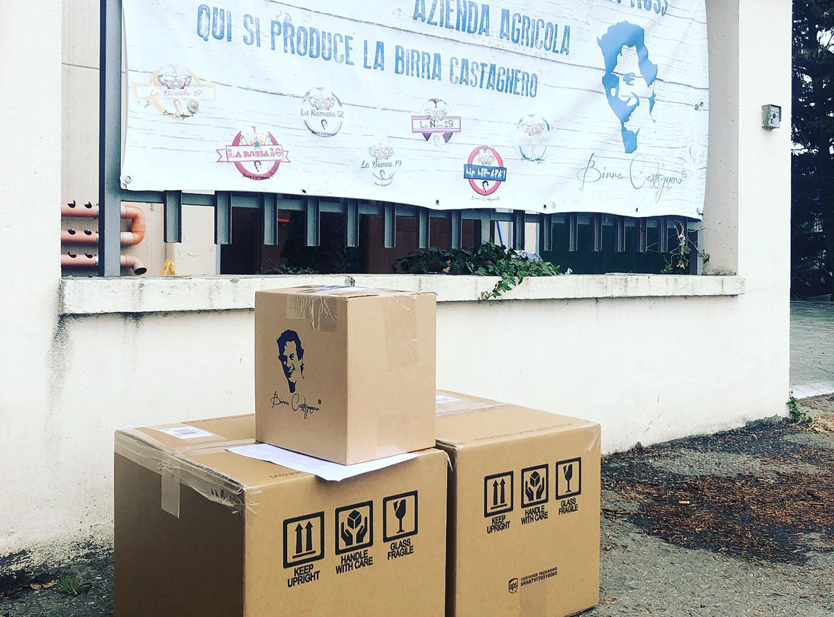 Castagnero Il birrificio Castagnero potenzia l'e-commerce e le consegne a ...