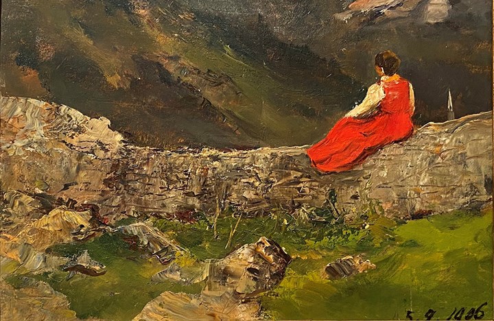 Giuseppe Augusto Levis, La veste rossa, 1906_olio su tavola_inv. 319_(C)ARTECO _ Pi nacoteca Levis Chiomonte_0.jpg