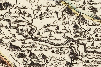 QUANDO, ANCHE IN BASSA VALLE, I TOPONIMI ERANO FRANCESI