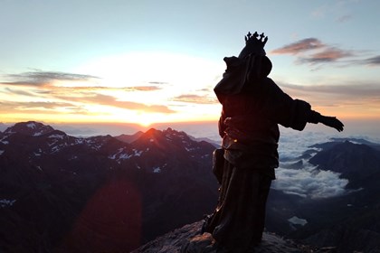 3478-25-07-09 Alba al Rocciamelone - Iris Cesare FOTO DEL GIORNO 2025-3: Luglio-Settembre