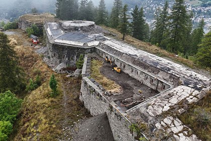 AL FORTE BRAMAFAM SI LAVORA PER IL RECUPERO DELLA "GALLERIA DI GOLA"