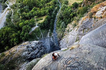 Una via ferrata alle Cascate di Novalesa
