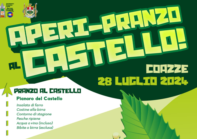 Programma estate a Coazze dal 26 al 28 luglio 2024