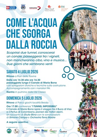 COME L'ACQUA CHE SGORGA DALLA ROCCIA
