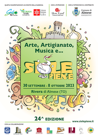 "Siole Piene" a Rivera di Almese: dal 30 settembre all’8 ottobre cucina, artigianato, cultura e musica