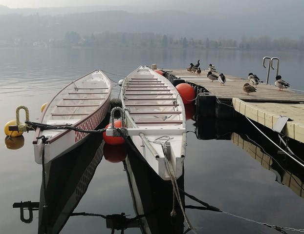 In attesa dell' imbarco orizz🦆 Lago Grande, Avigliana - Lauretta Olivero.jpg