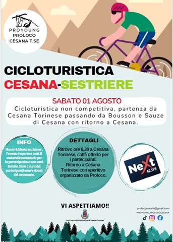 Cicloturistica Cesana-Sestriere