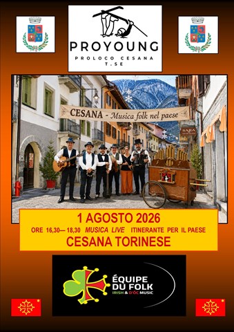L'Equipe du folk a Cesana Torinese
