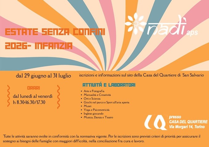 Estate Senza Confini 2026