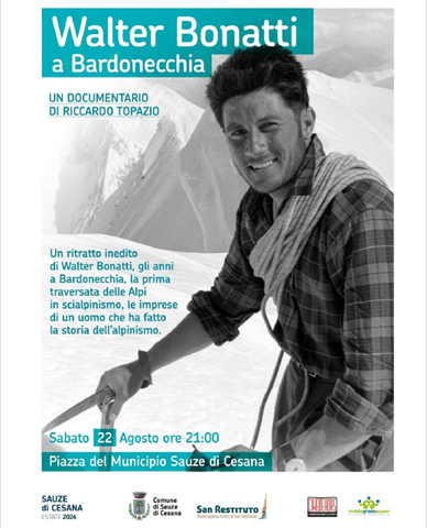 Walter Bonatti a Bardonecchia - Sauze di Cesana