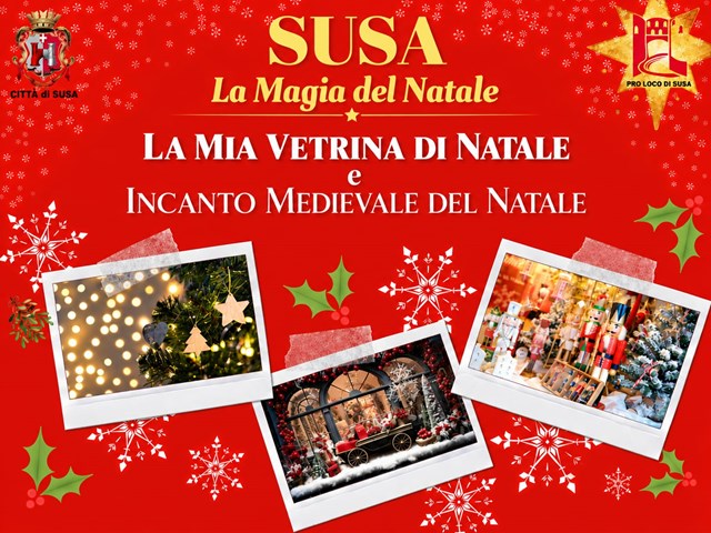 La mia Vetrina di Natale e Incanto Medievale del Natale