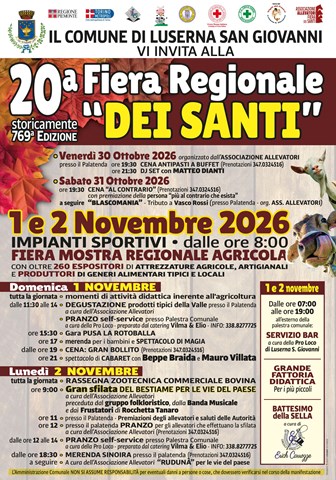 Fiera dei Santi 2026