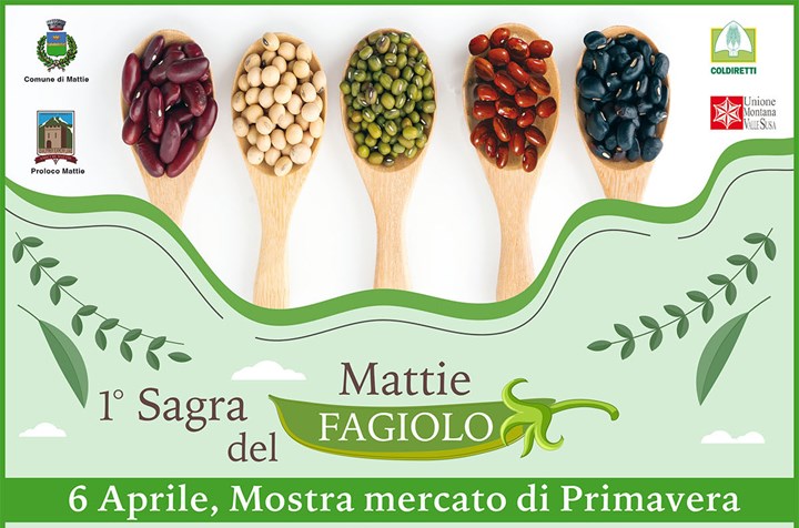 A MATTIE LA SAGRA DEL FAGIOLO E MOSTRA MERCATO DI PRIMAVERA