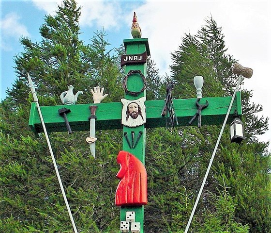 Croce bessans2 LA STORIA DELLE "CROCI DELLA PASSIONE", UNO DEI SIMBOLI DI BESSANS, IN MAURIENNE