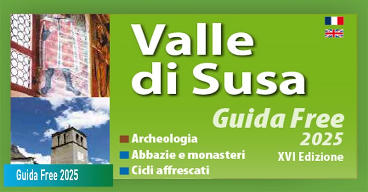 Guida Free 2025 È disponibile la "Guida Free" 2025 della Valle di Susa