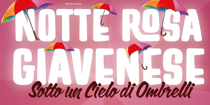 7 GIUGNO: LA NOTTE ROSA DÀ IL VIA ALL’ESTATE GIAVENESE