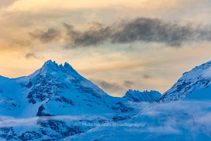 Valsusa stasera tramonto da fiaba - Giuseppe Pinin Becchio "ALTE VALLI", L'ARCHIVIO DELLE NEWSLETTER: 2025