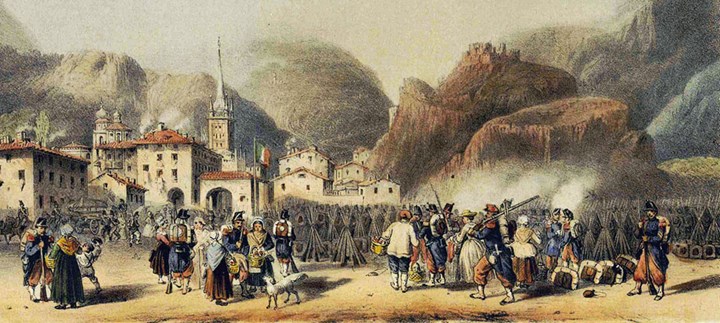 1796-1816: al Moncenisio un eccezionale andirivieni di capolavori artistici