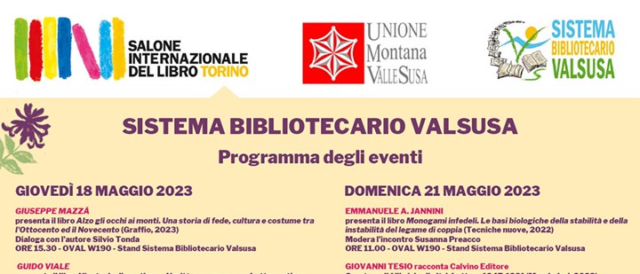 Le Biblioteche della Valle di Susa tornano al Salone del Libro