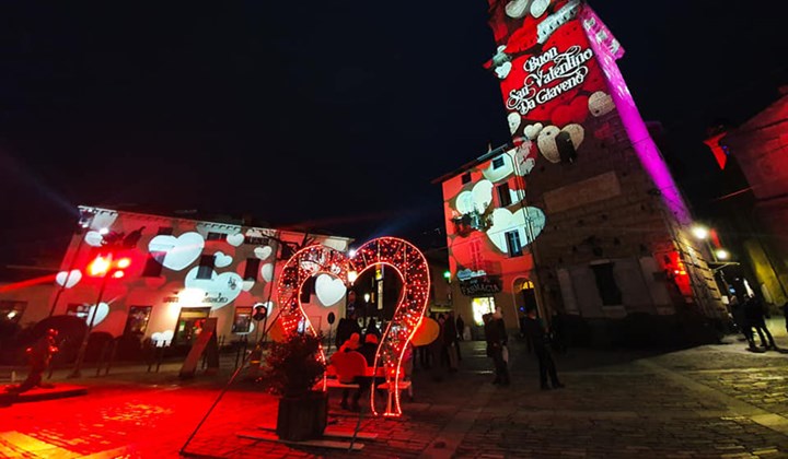 A GIAVENO SAN VALENTINO È "DUE CUORI E UN CAMPANILE"