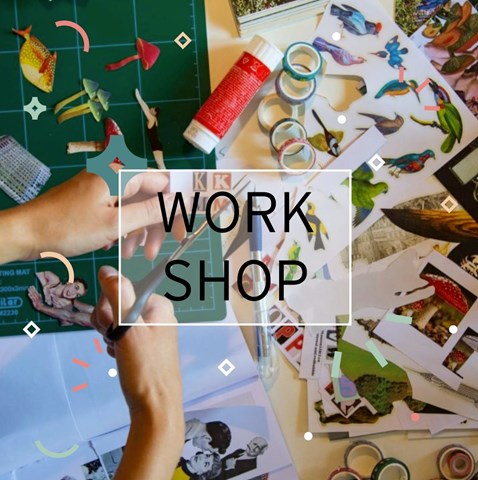 Workshop di Kokedama e di Collage