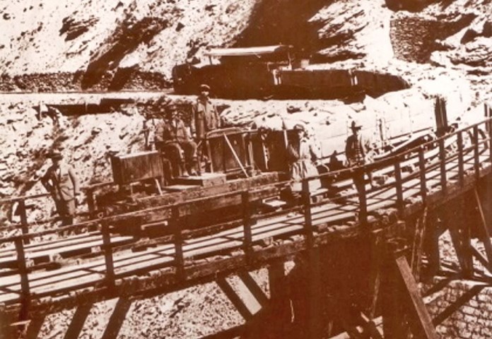 La Ferrovia Decauville, che da Bardonecchia arrivava alla diga di Rochemolles