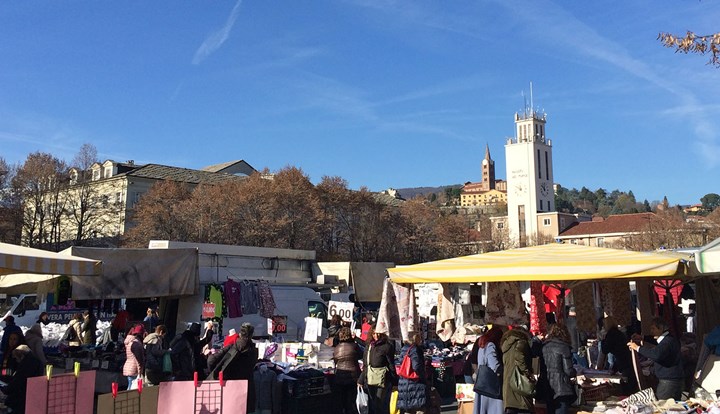 Il mercato di Pinerolo