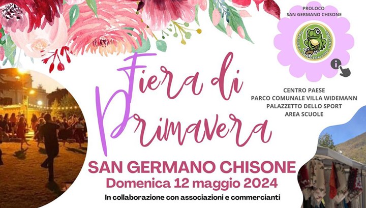 Fiera di Primavera a San Germano Chisone: colori, musica e divertimento