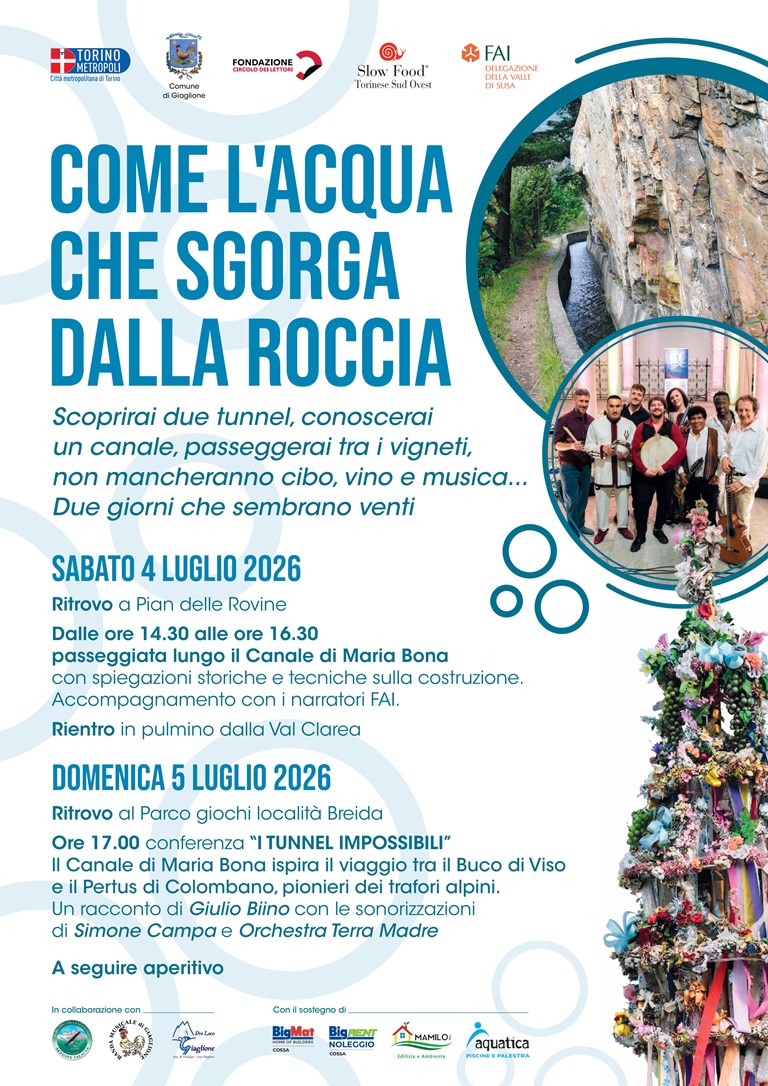 COME L'ACQUA CHE SGORGA DALLA ROCCIA