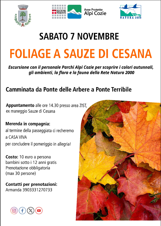 Foliage a Sauze di Cesana
