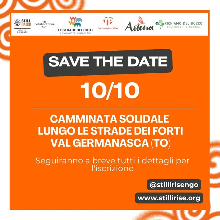Still I Rise - Camminata Solidale sulle Strade dei Forti
