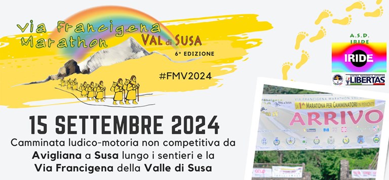 Francigena Marathon Val Susa 2024, l'appuntamento è per il 15 settembre