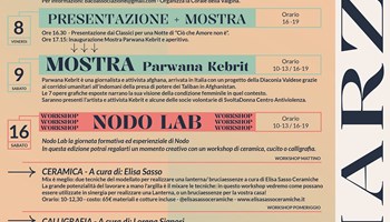 8 marzo: classici per una notte e mostra Parwana Kebrit