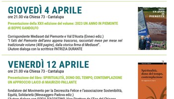 Gli incontri del Centro Culturale di Cantalupa