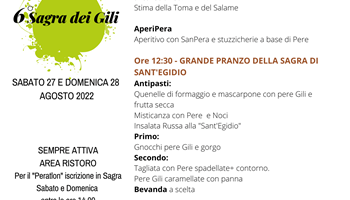 VI Edizione della Festa Patronale di Sant'Egidio - Sagra dei Gili