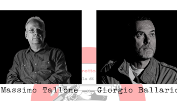 I docenti Massimo Tallone e Giorgio Ballario A scuola di noir a Bardonecchia con Distretto 011