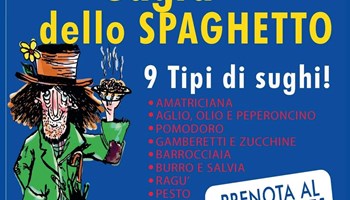 Spaghettopoli a Giaveno dall'8 al 16 luglio 
