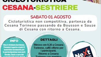 Cicloturistica Cesana-Sestriere