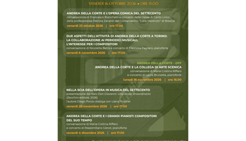 Un autunno di musica e cultura a Villa Tesoriera