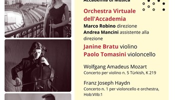 A PINEROLO DUE SOLISTI DIALOGANO CON UN’ORCHESTRA VIRTUALE 