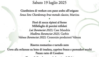 A CONDOVE LA “SUMMER EDITION” DI “VALSUSA EMOZIONI DA BERE”