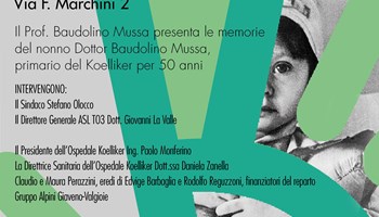"IL PARADISO A GIAVENO": UN INCONTRO PER RICORDARE L'UMANITÀ AI TEMPI DELLA GUERRA