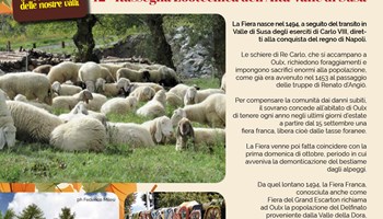 Ad Oulx domenica 5 ottobre è tempo di "Fiera Franca"