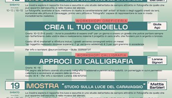 A NODOLAB DUE WORKSHOP DI GIOIELLERIA E CALLIGRAFIA