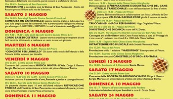 Vaie, la Sagra del Canestrello 2025 è domenica 11 Maggio