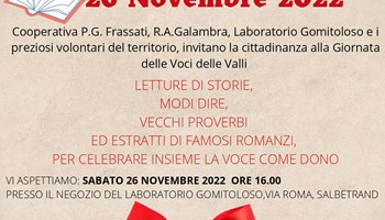 Tante letture ad alta voce tra la Val di Susa e la Val Sangone