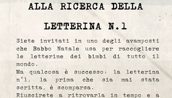 Le avventure del Boscodellemeraviglie: "ALLA RICERCA DELLA LETTERINA N°1"
