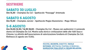 "Passaggi" a Champlas du Col