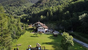 Fresteria panorama La Foresteria di Massello