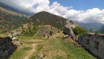 PASSEGGIATA PARLANTE DA FENESTRELLE  AL FORT MUTIN